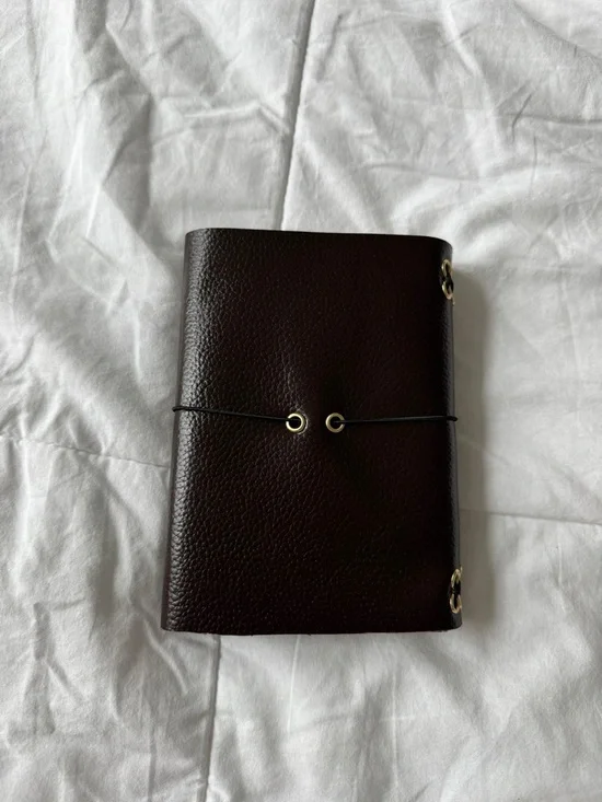 Louise Carmen Inspired Leather Journal Cover with Charm - Picture 5 of 5